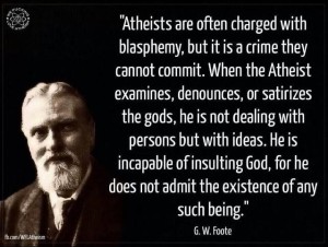 BW Foote on blasphemy