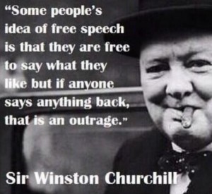 Churchill on Free Speech