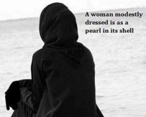 Modest woman