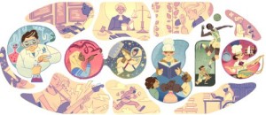 IWD 2015 Google Doodle