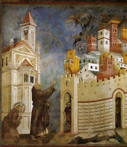 Exorcism of Arezzo - Giotto