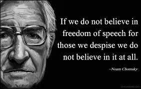 Chomsky on Freedom of Speech