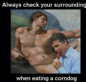 Rick Perry Corndog