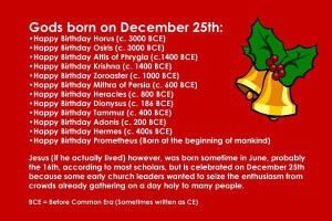 Dec 25 Birthday