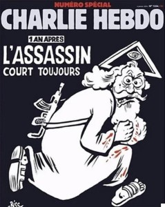 Charlie Hebdo 7 Jan 2016