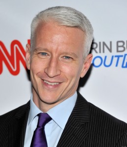 NEW YORK, NY - SEPTEMBER 27: CNN anchor Anderson Cooper attends the launch party for CNN's "Erin Burnett OutFront" at Robert atop the Museum of Arts and Design on September 27, 2011 in New York City. (Photo by Stephen Lovekin/Getty Images)