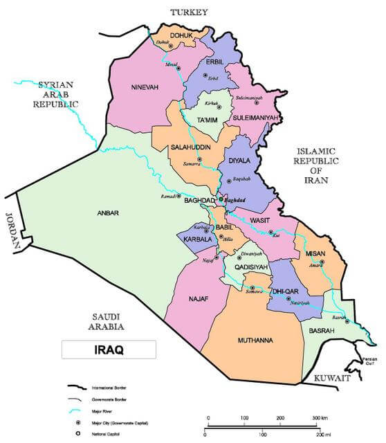 iraq-provinces