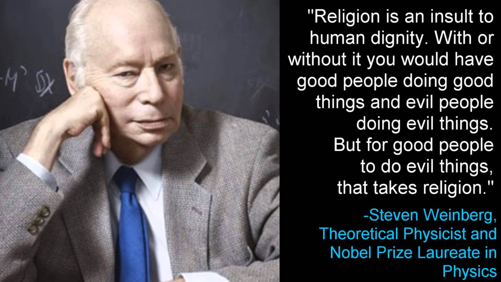 Steven Weinberg on Religion 3