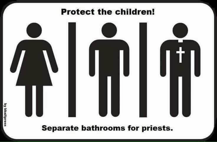 Separate bathrooms for priests