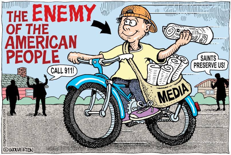 Enemy of the People cartoon