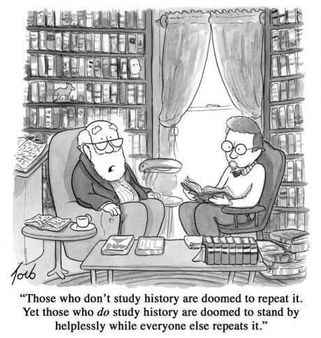 History cartoon