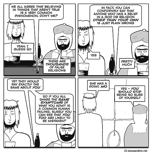 Jesus and Mo cartoon 28 Dec 2016