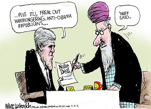 Kerry: Warmongers won't like it