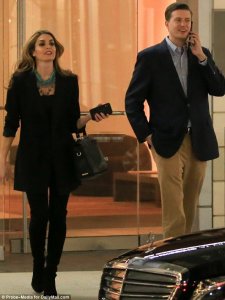 Hope Hicks and Rob Porter