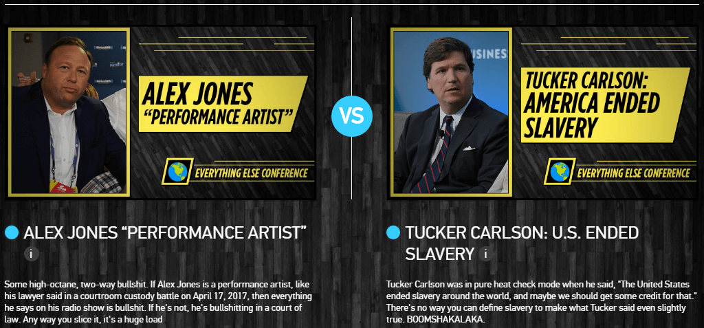Daily Show Third Month Mania Vote 29