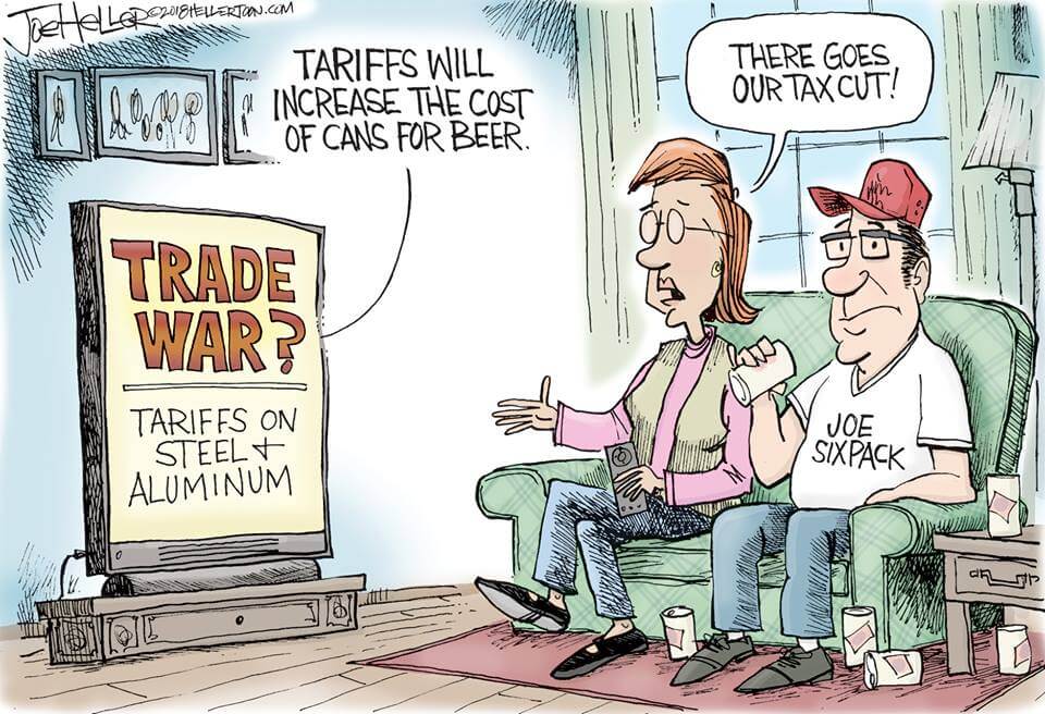 Trade War cartoon