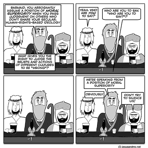 Jesus and Mo cartoon