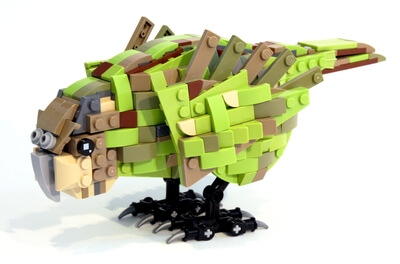 Kakapo Lego (plus Tweets)
