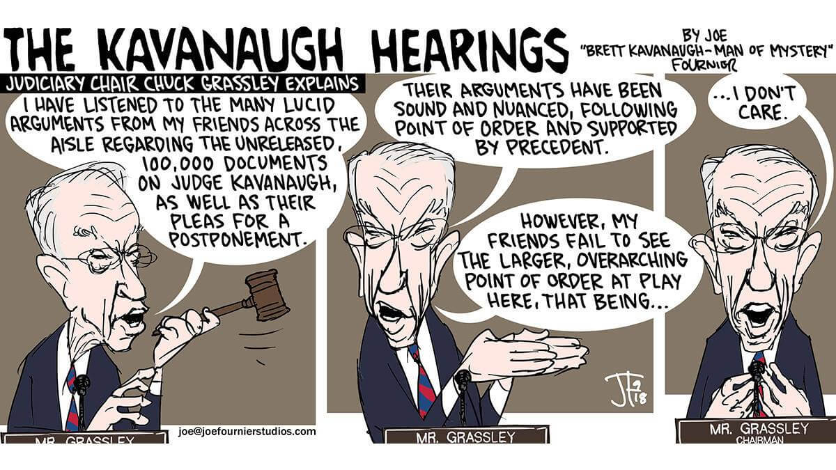 Cartoon: The Kavanaugh Hearings