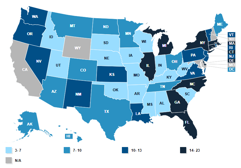 2015: Abortion Rate per 1000 women aged 15-44