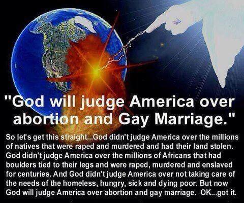 The unreality of thinking God will judge the US over abortion